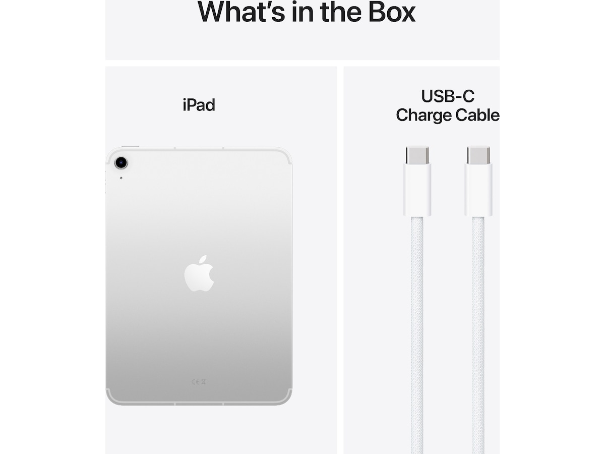 iPad 11" (2025) 512GB 5G (sølv) Nettbrett / iPad