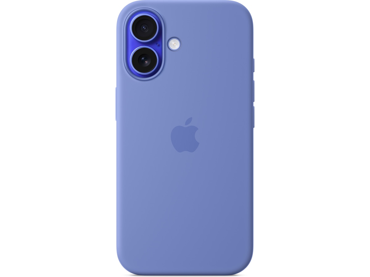 Apple iPhone 16 Silikondeksel (blåklokke) Deksel til mobiltelefon