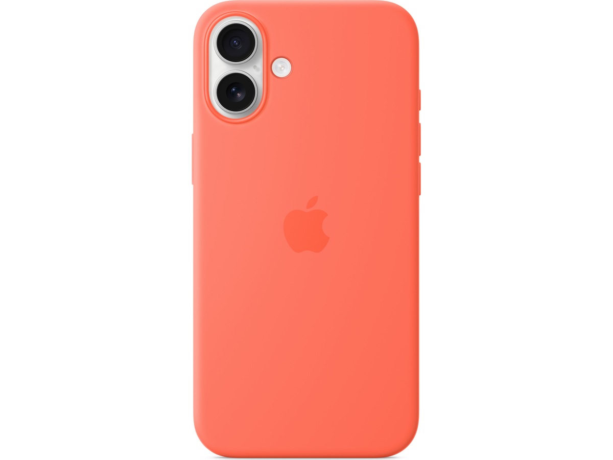 Apple iPhone 16 Plus Silikondeksel (mandarin) Deksel til mobiltelefon