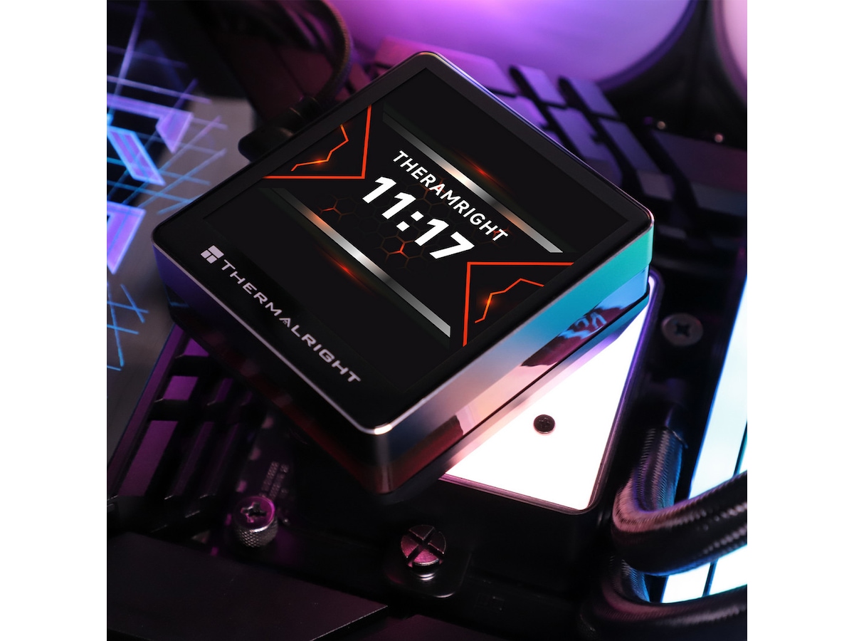 Thermalright Grand Vision 360 Argb CPU Kjøler (sort) CPU - Vannkjøling