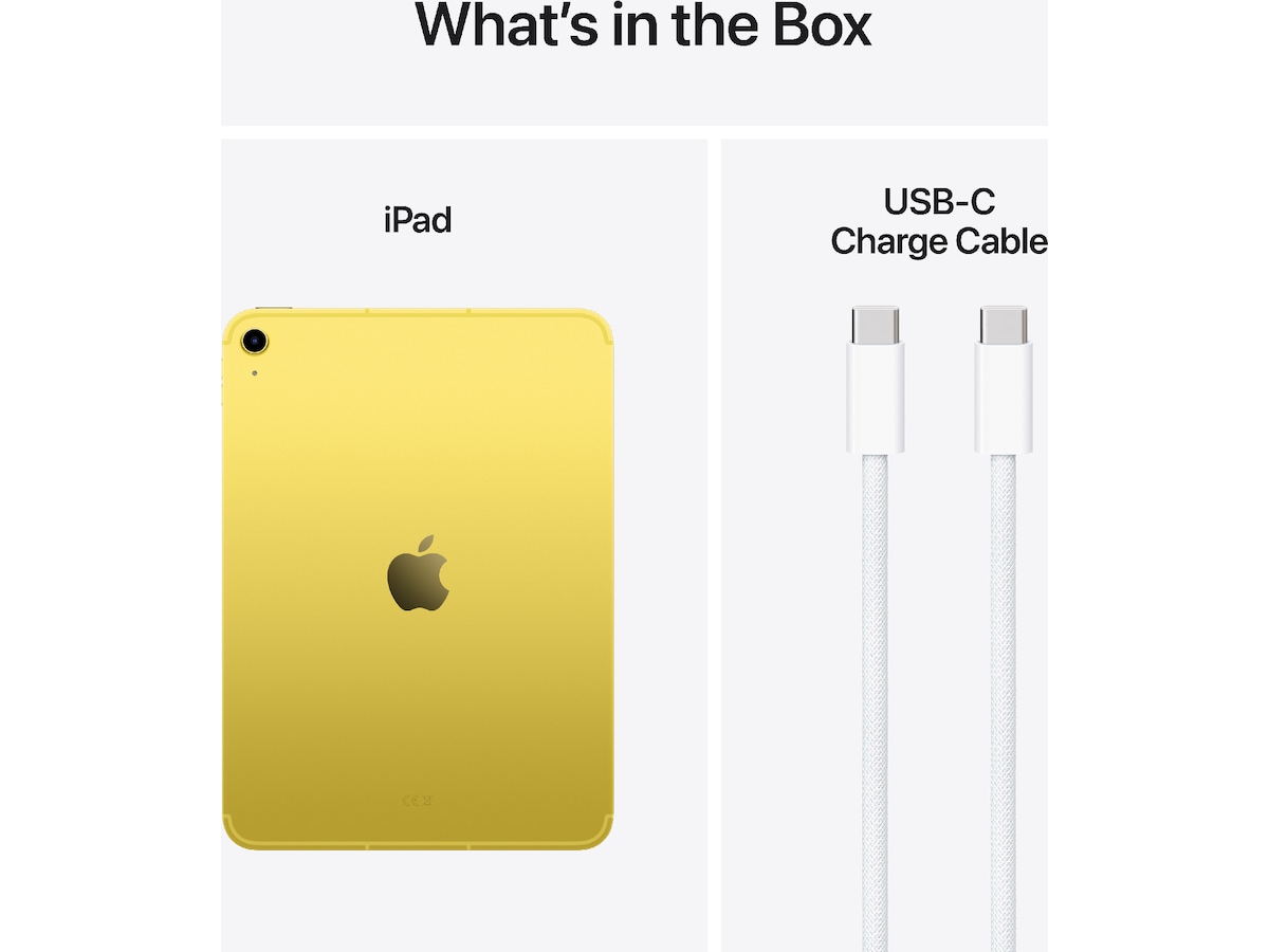 iPad 11" (2025) 128GB 5G (gul) Nettbrett / iPad