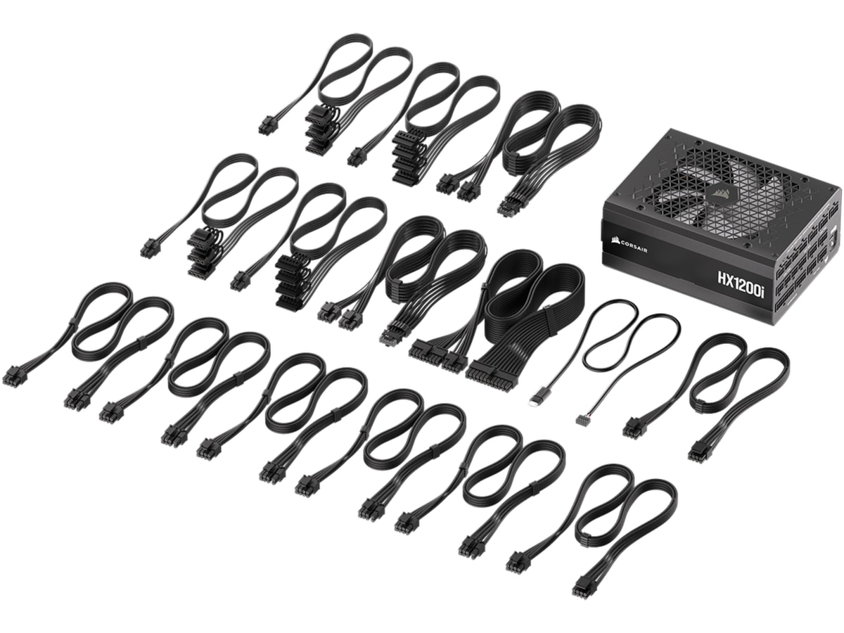 Corsair HXi Series HX1200i PSU (sort) Enheter