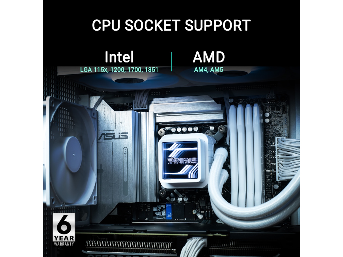 Asus Prime LC 360 ARGB Kjøler (hvit) CPU - Vannkjøling