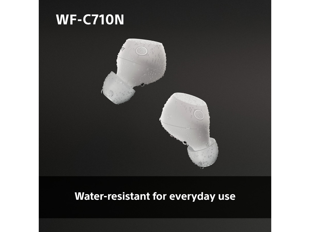 Sony WF-C710N Trådløse ørepropper, In-ear (hvit) Ørepropper