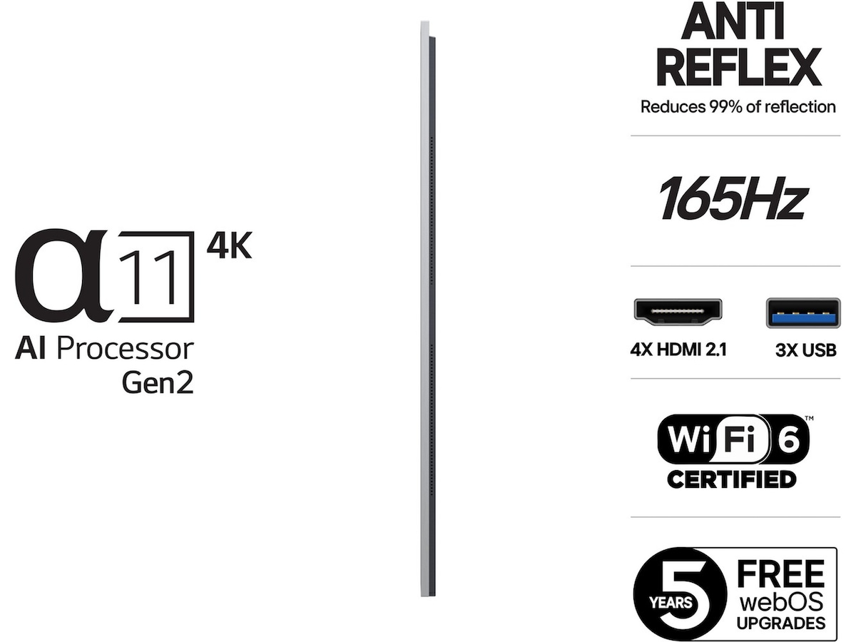 LG 55" G5 AI 4K OLED Smart TV (2025) 50 - 59 tommer TV