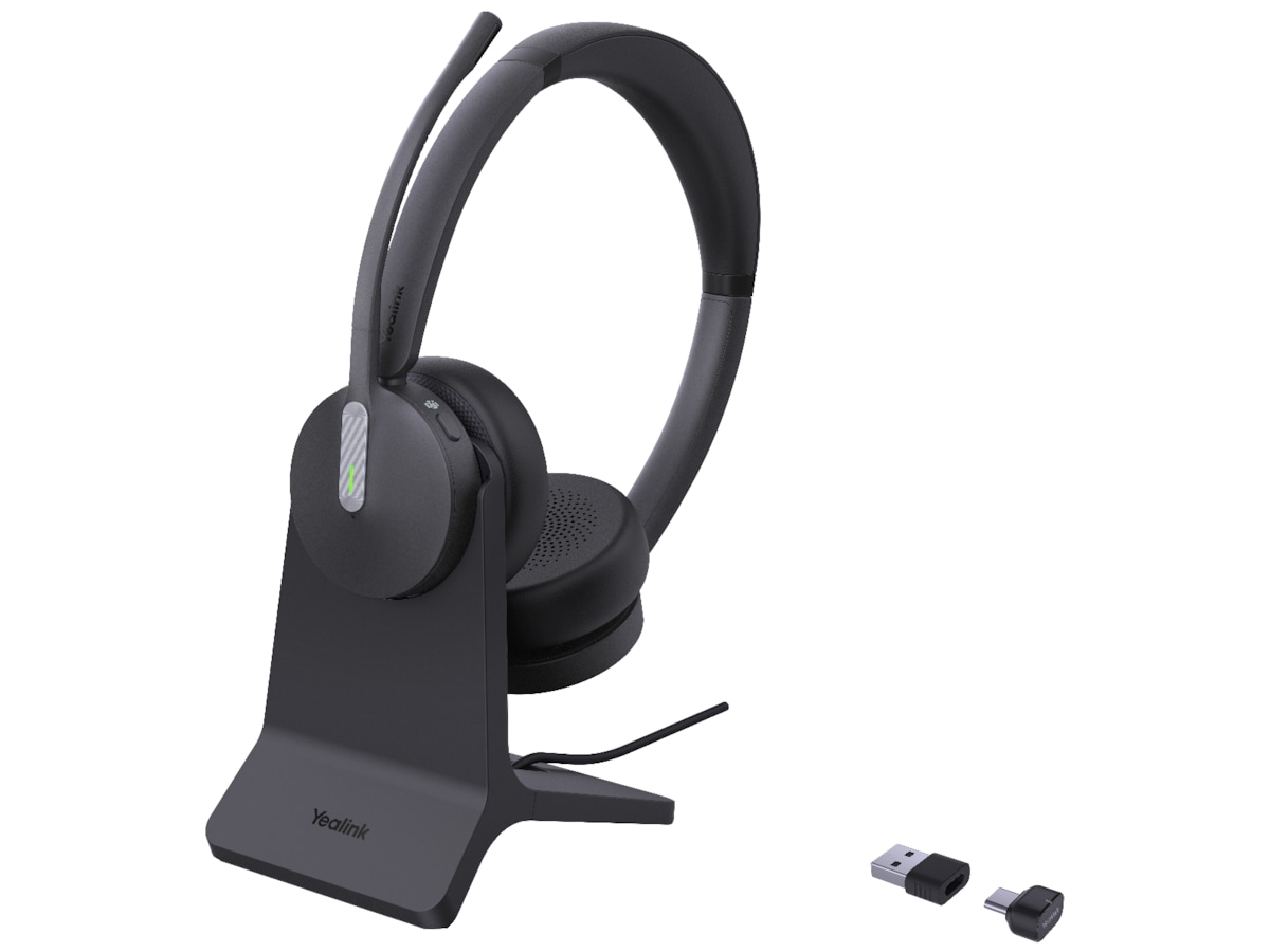 Yealink BH70 USB-C/A trådløs On-Ear Headset