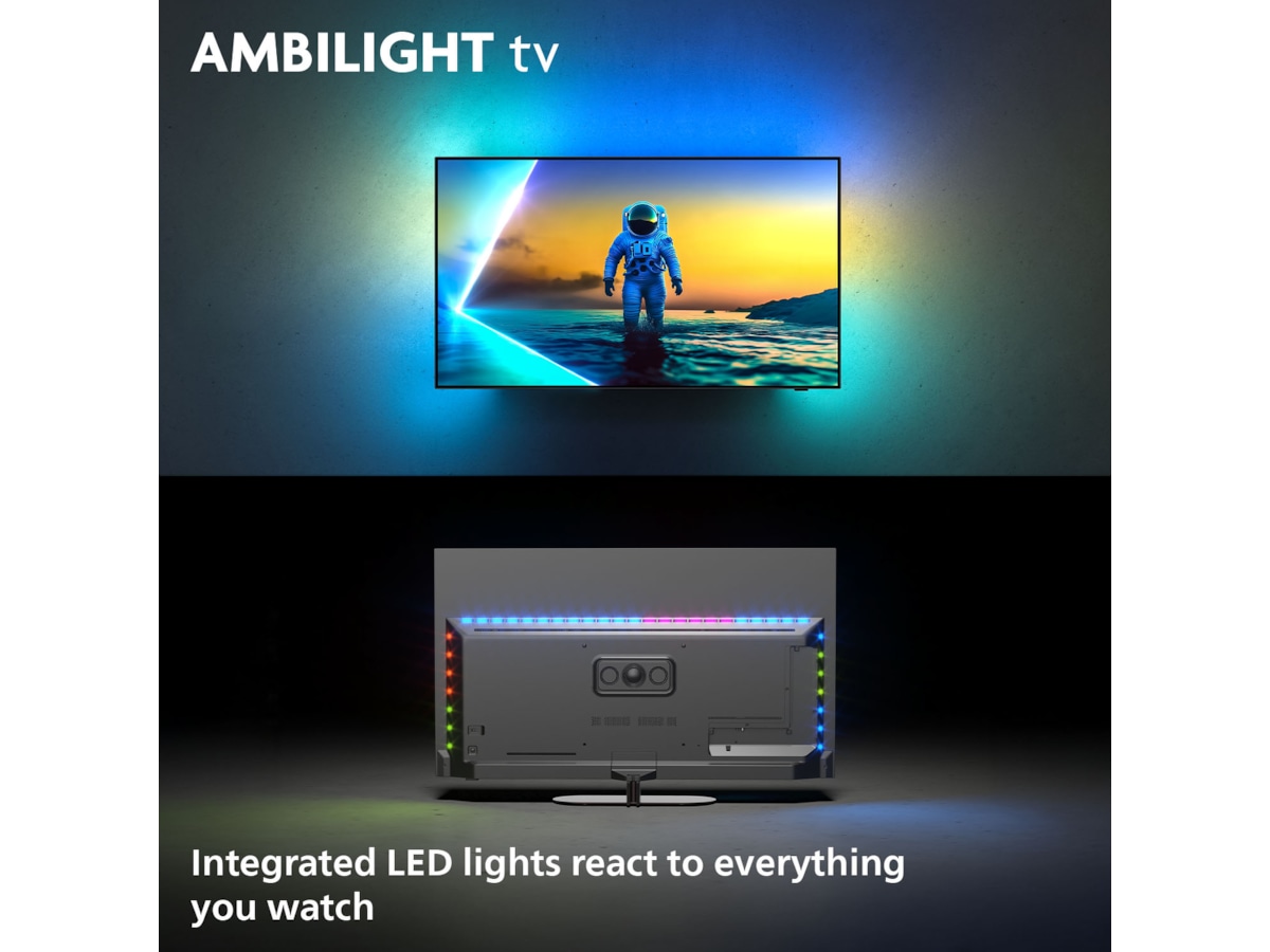 Philips 42" OLED810/12 OLED Smart Ambilight AI TV (2025) 20 - 49 tommer TV