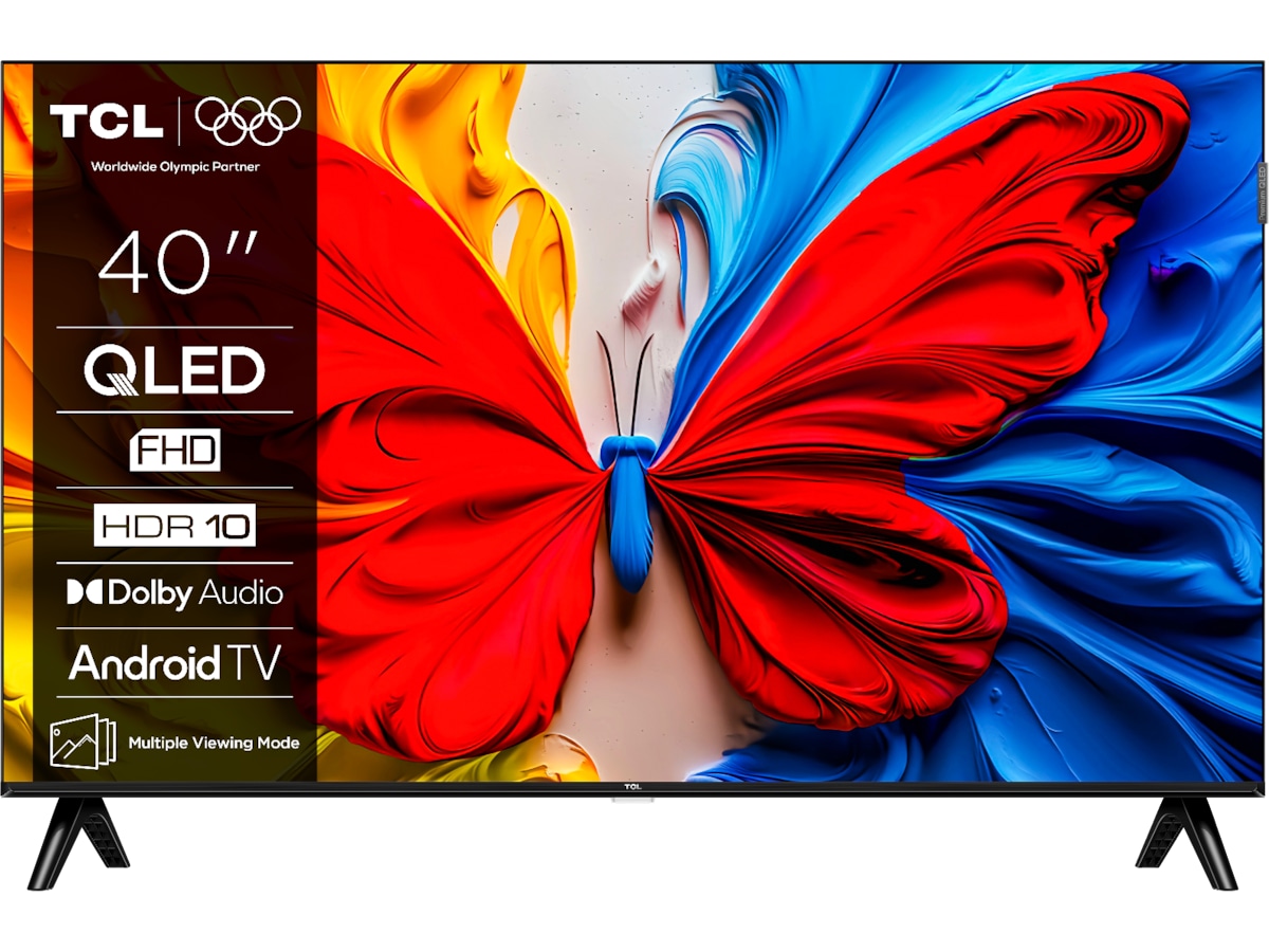 TCL 40" V5C Full HD QLED Android TV 20 - 49 tommer TV