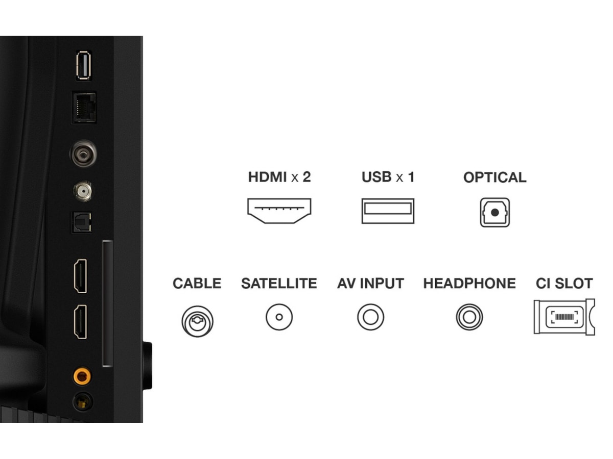 TCL 40" V5C Full HD QLED Android TV 20 - 49 tommer TV