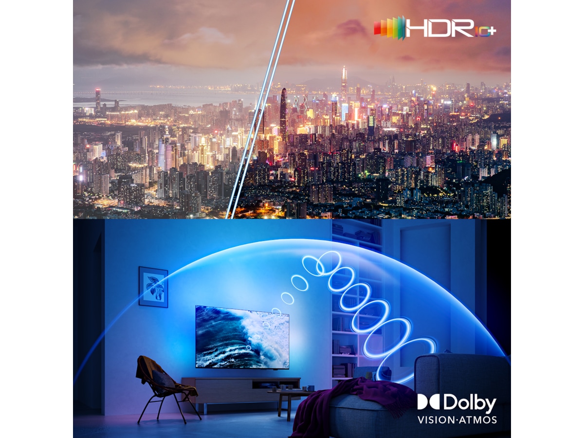 Philips 65" OLED910/12 OLED Plus Smart Ambilight AI TV (2025) 60 - 69 tommer TV