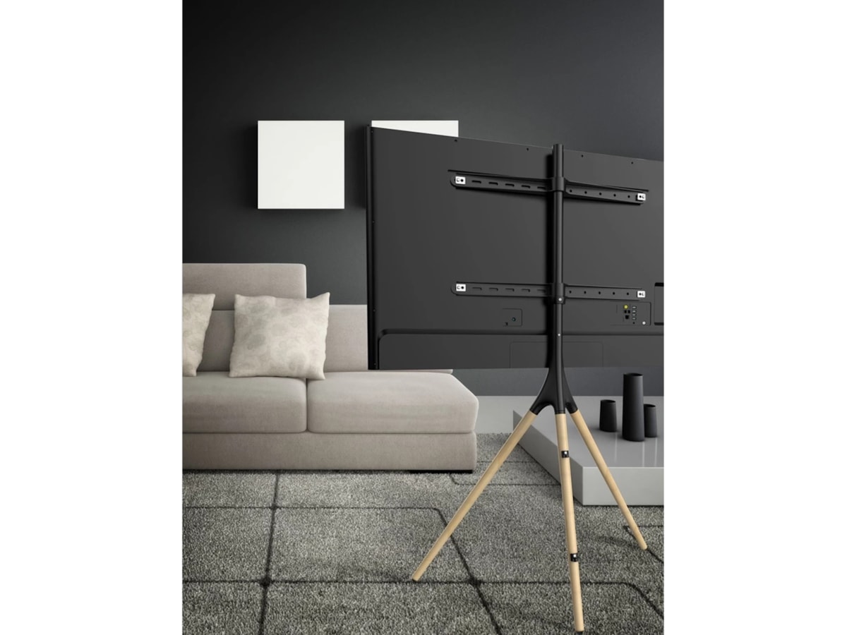 Andersson ATS Gulvstativ for TV (sort/eik) Veggfeste & TV-stativ