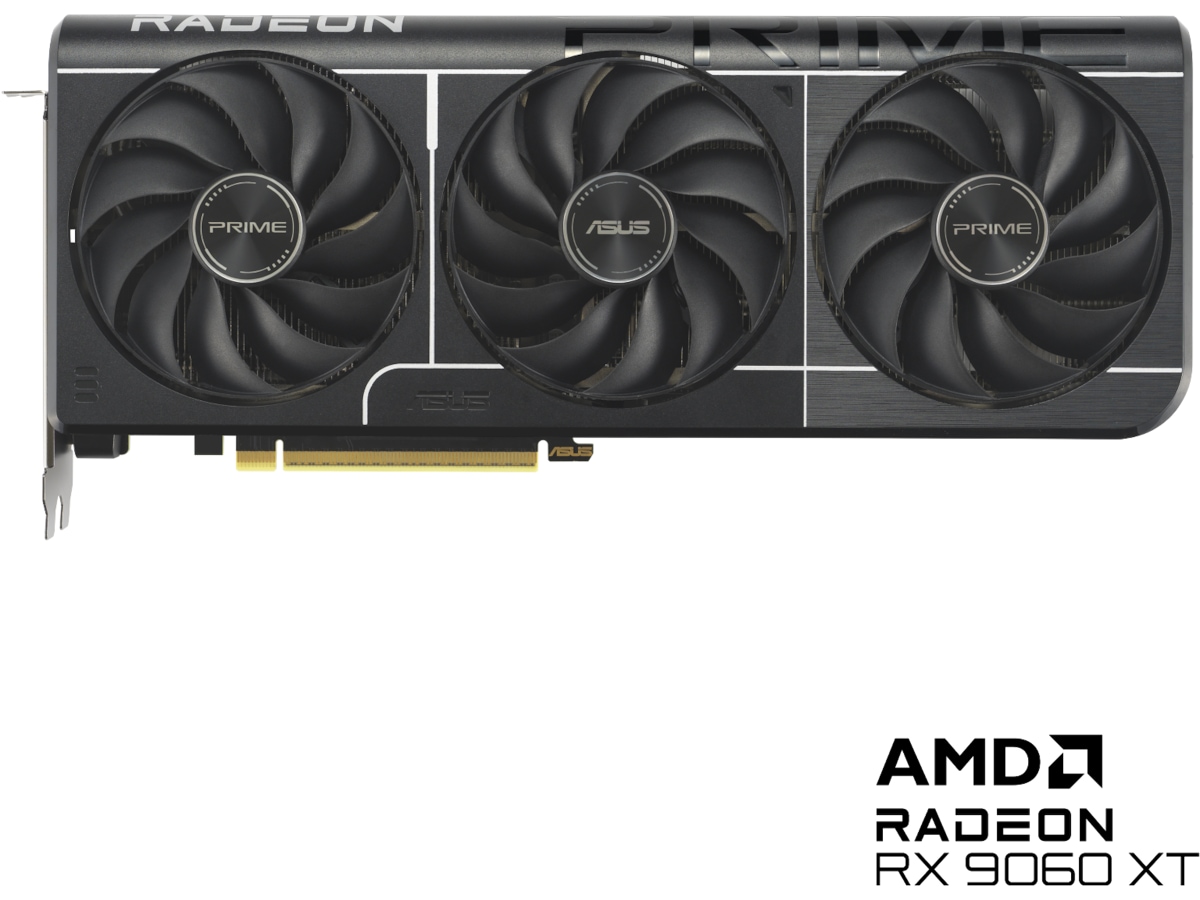 Asus Prime Radeon RX 9060 XT OC Skjermkort