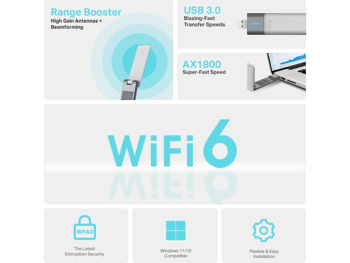 TP-Link Archer TX20UH USB adapter Nettverkskort