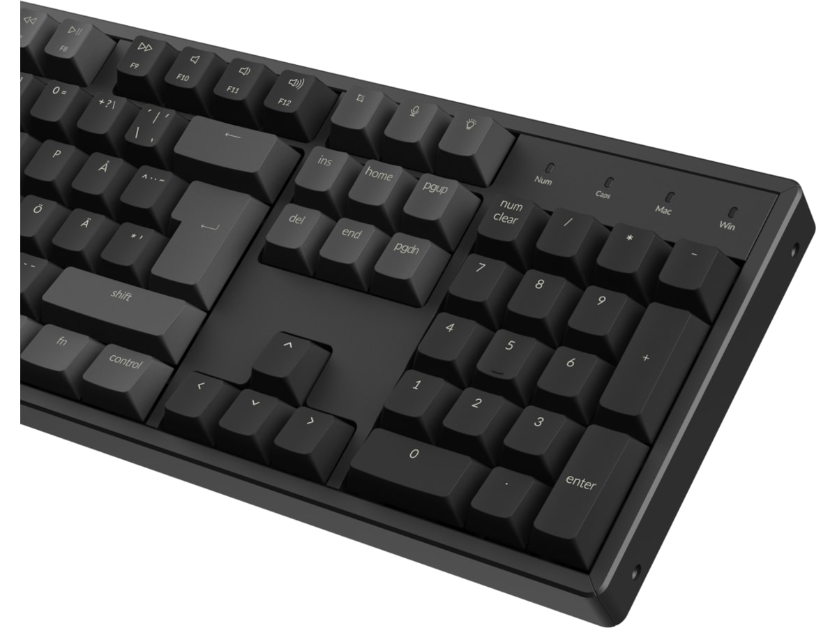 Keychron K10 V2 RGB Aluminium Hot Swap QM Super Brown trådløst tastatur Gamingtastatur