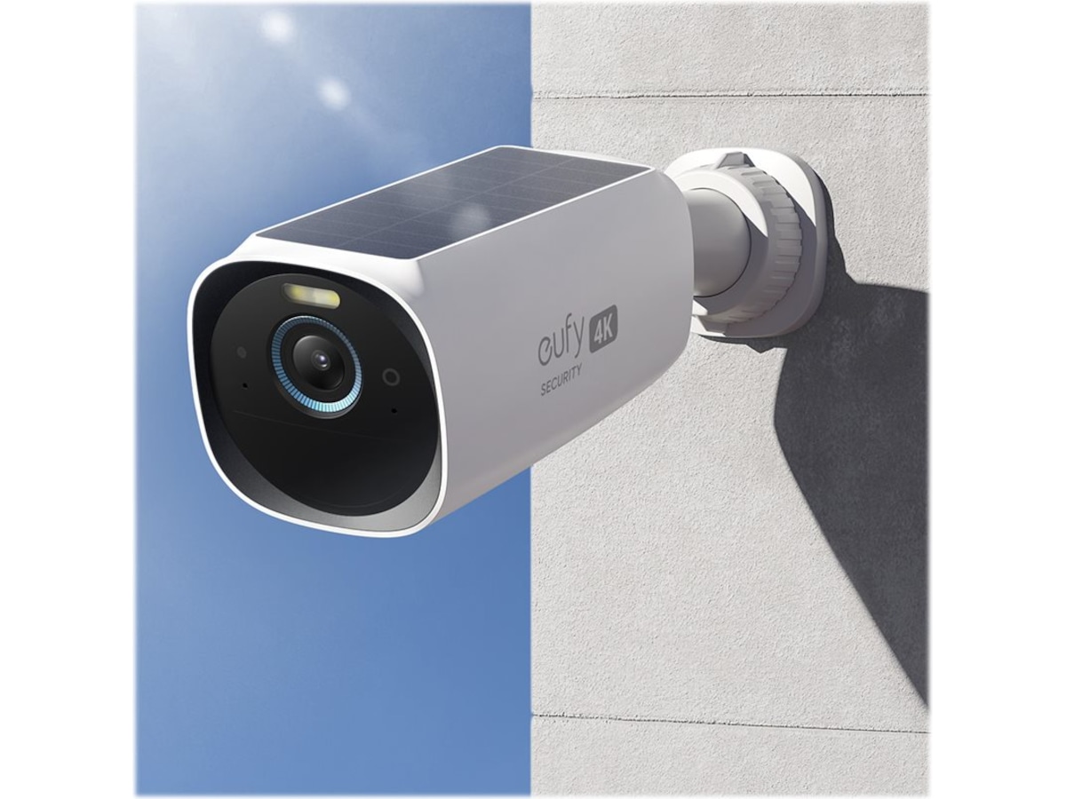 Eufy S330 eufyCam 3 Kit 4K overvåkningskamera 2 pk inkl HomeBase 3 Overvåkningskameraer