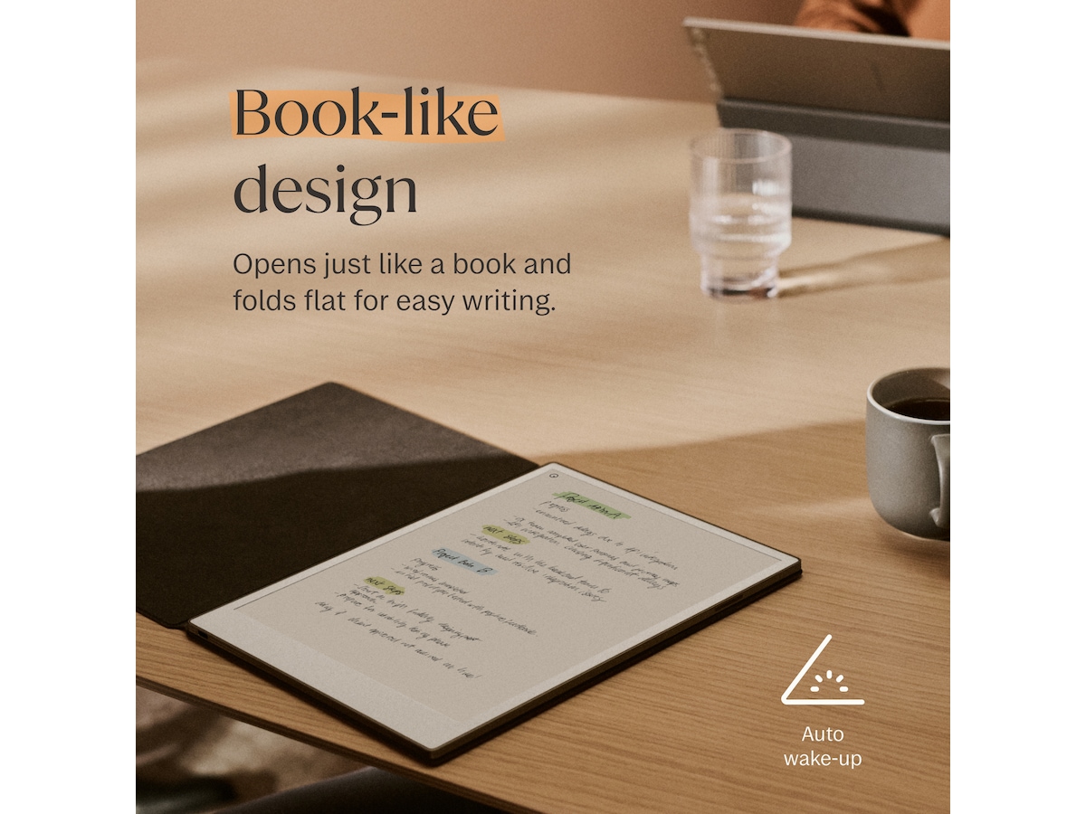 reMarkable Paper Pro Book Folio (basalt) Tilbehør til digitale notatblokker