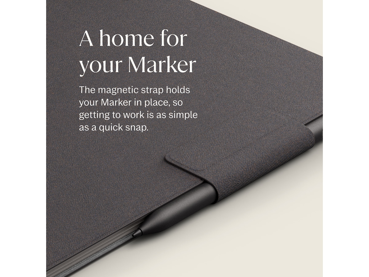 reMarkable Paper Pro Book Folio (basalt) Tilbehør til digitale notatblokker