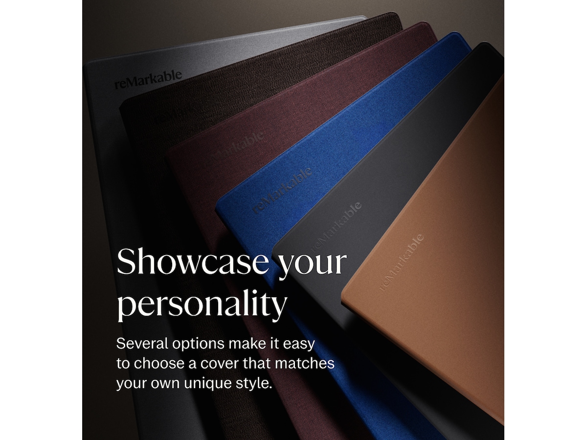 reMarkable Paper Pro Book Folio (basalt) Tilbehør til digitale notatblokker