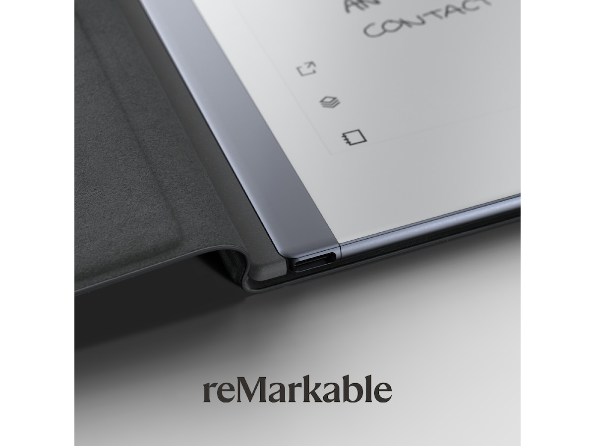 reMarkable 2 Book Folio (sort) Tilbehør til digitale notatblokker