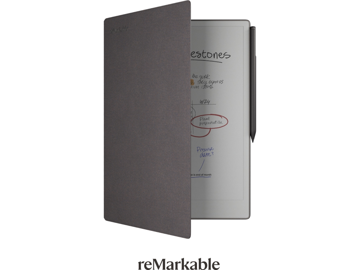 reMarkable Paper Pro 11,8" 64GB inkl. Marker Plus og Book Folio (basalt) Digitale notatblokker