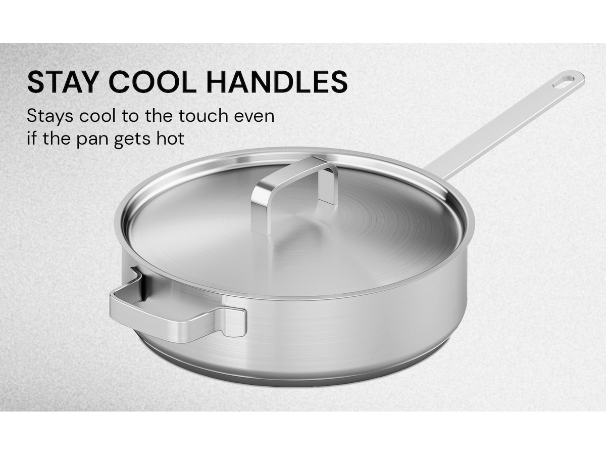 Austin and Barbeque AABQ Classic 24 cm sautèpanne Panner