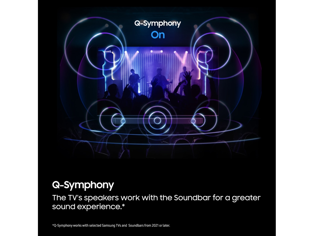 Samsung HW-QS710F soundbar med subwoofer (2025) Lydplanker