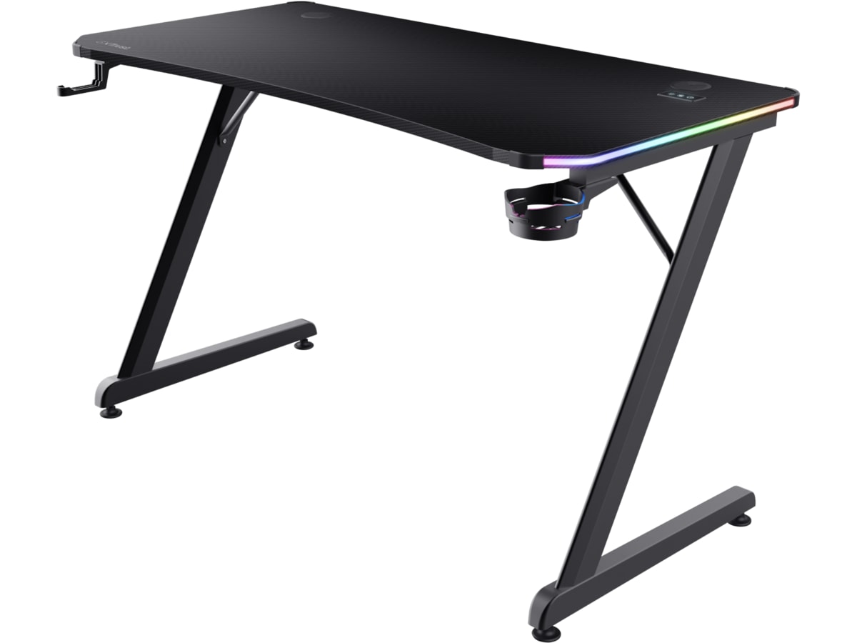 Trust GXT 709 Luminus RGB Gaming Desk Gaming desk