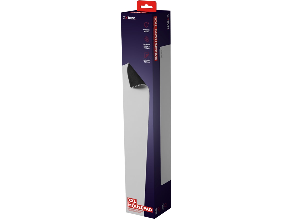 Trust GXT 759 XXL Gamingmusematte (hvit) Gamingmusematte