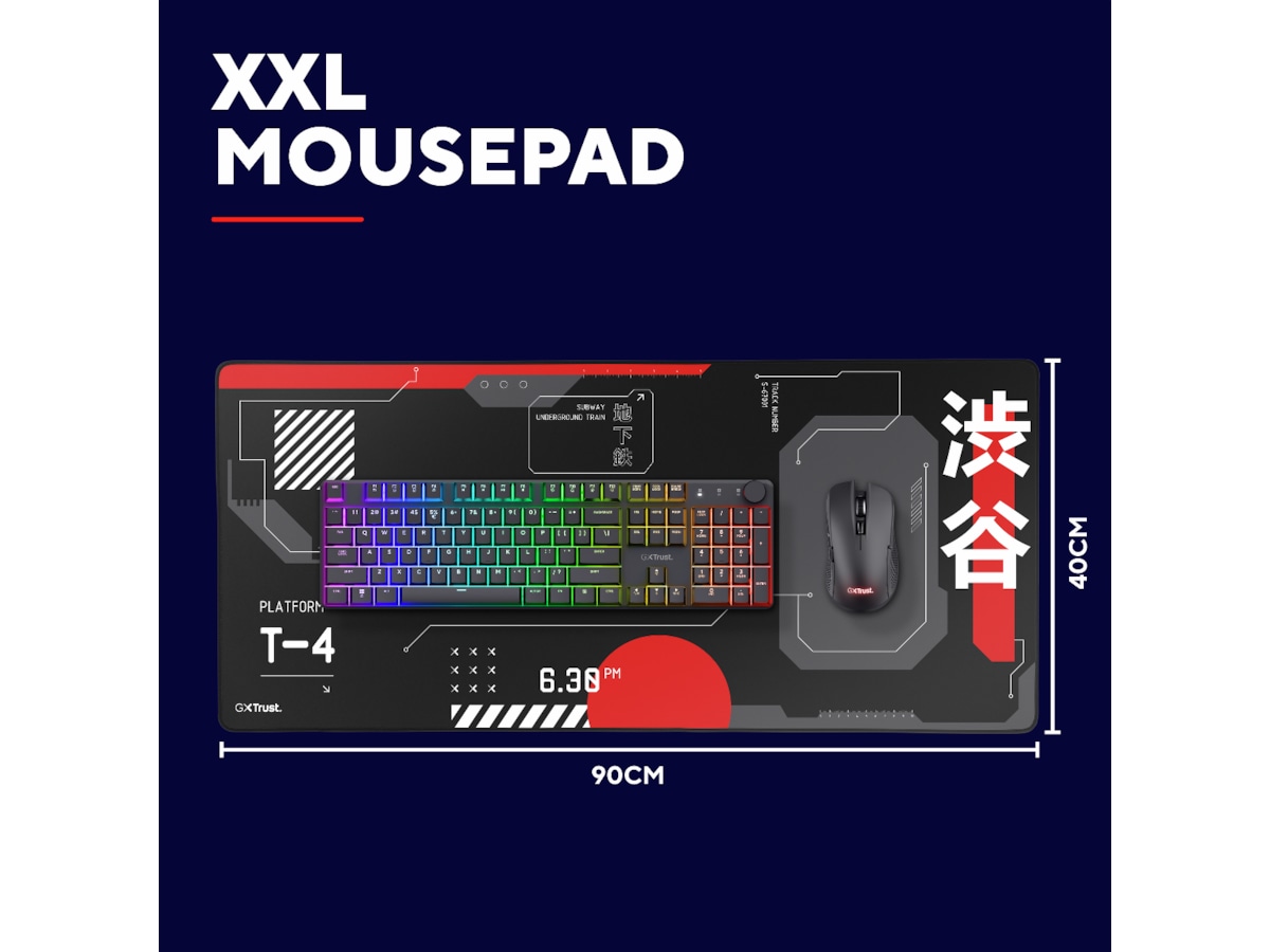 Trust GXT 759 XXL Gamingmusematte (japan sort) Gamingmusematte