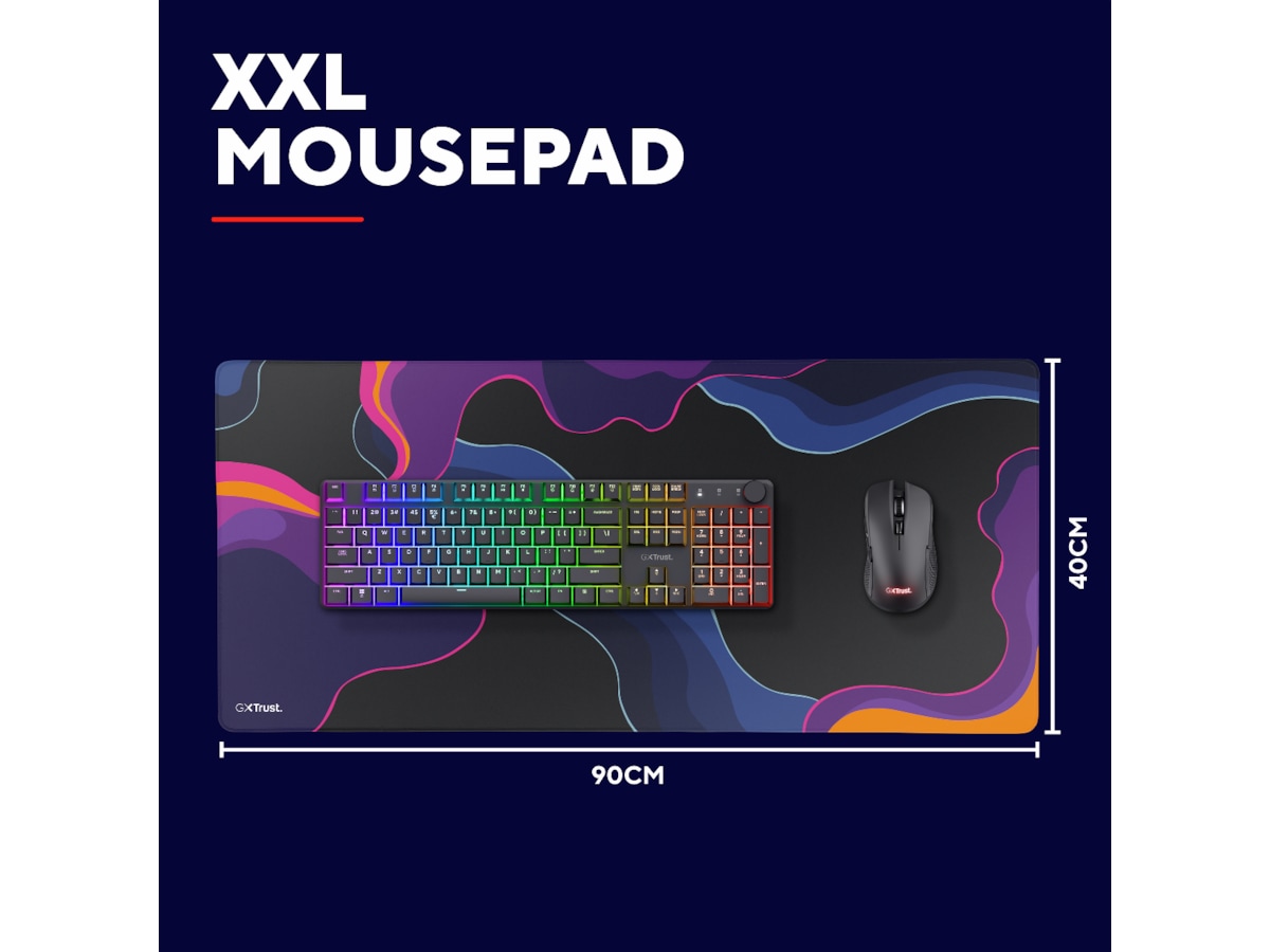 Trust GXT 759 XXL Gamingmusematte (abstrakt) Gamingmusematte