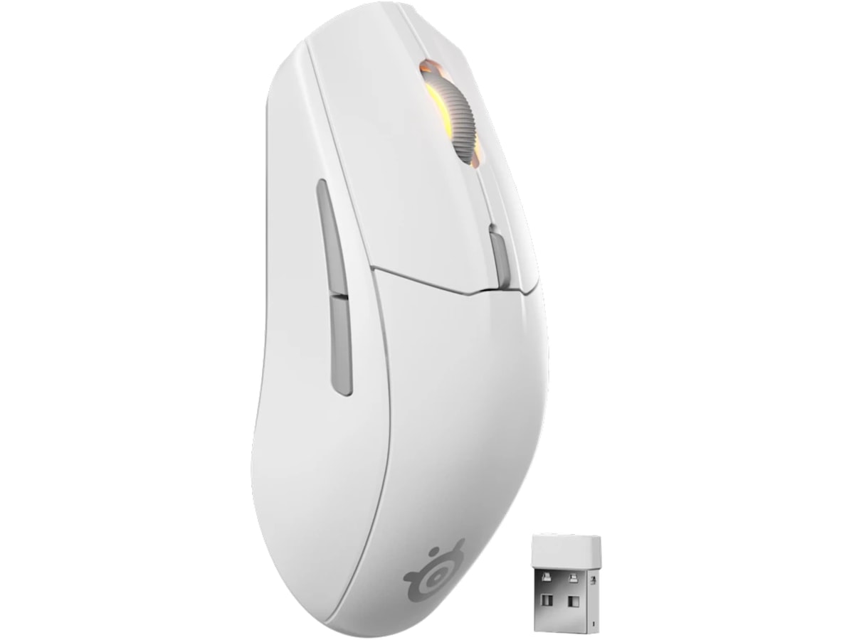 SteelSeries Rival 3 Gen 2 trådløs gamingmus (hvit) Gaming Mus