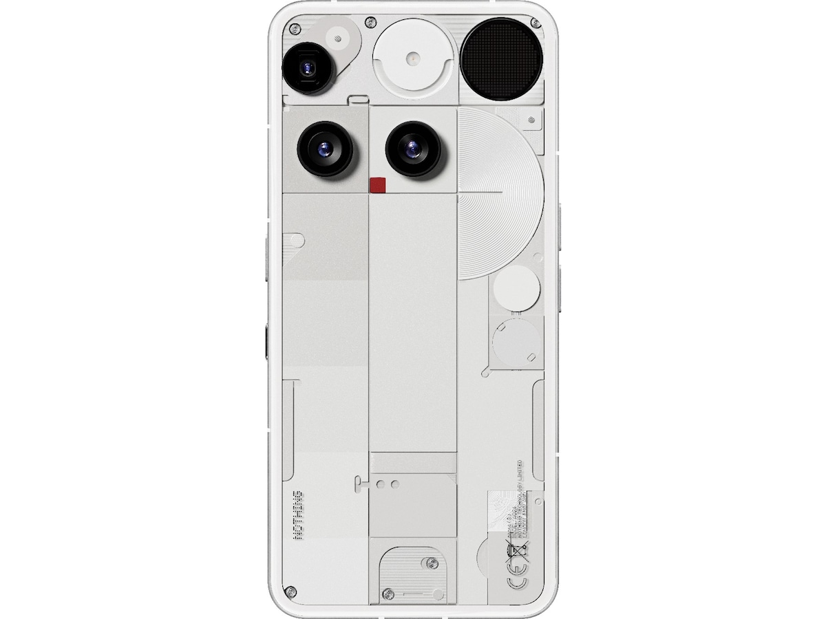 Nothing Phone (3) 512GB (hvit) Mobiltelefoner