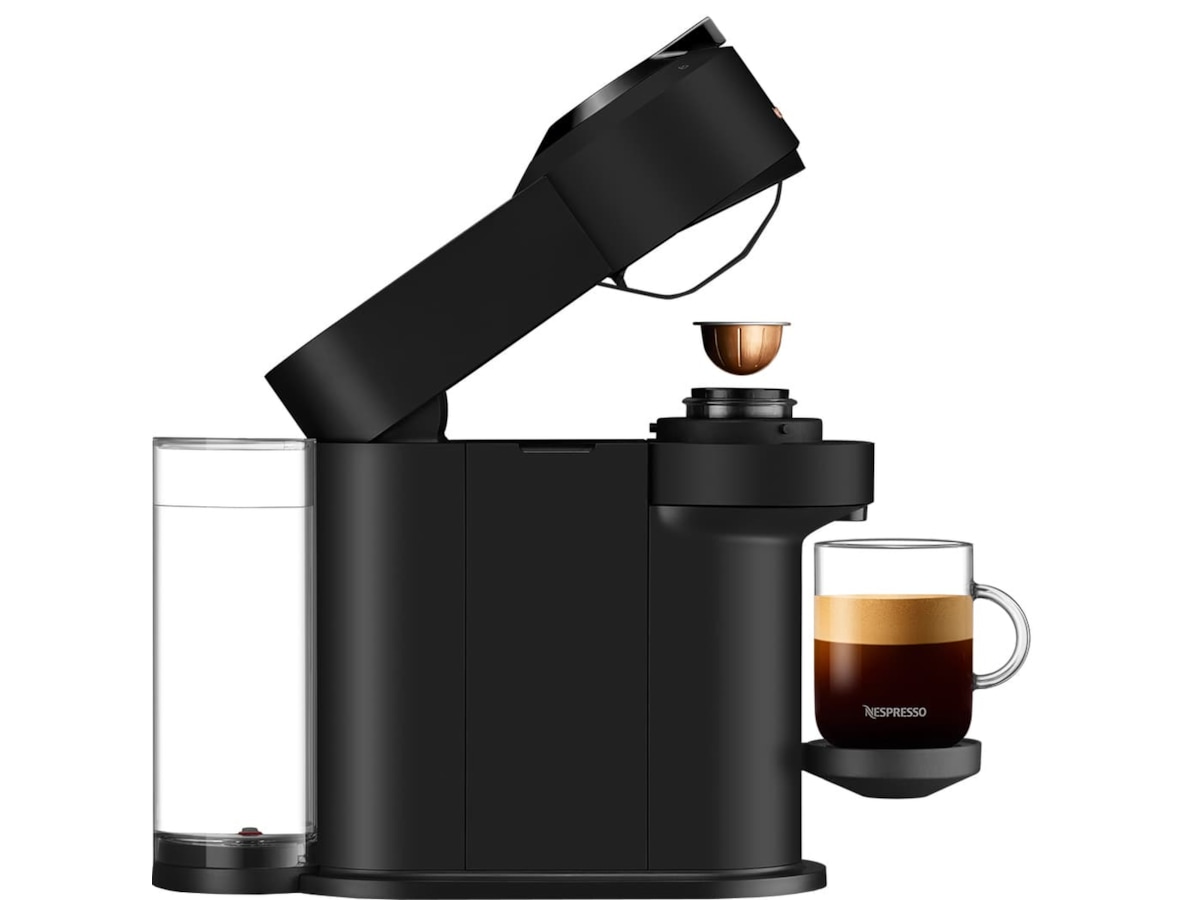 Nespresso Vertuo Next kaffemaskin fra DeLonghi ENV120BMAE (sort) Kapselmaskiner