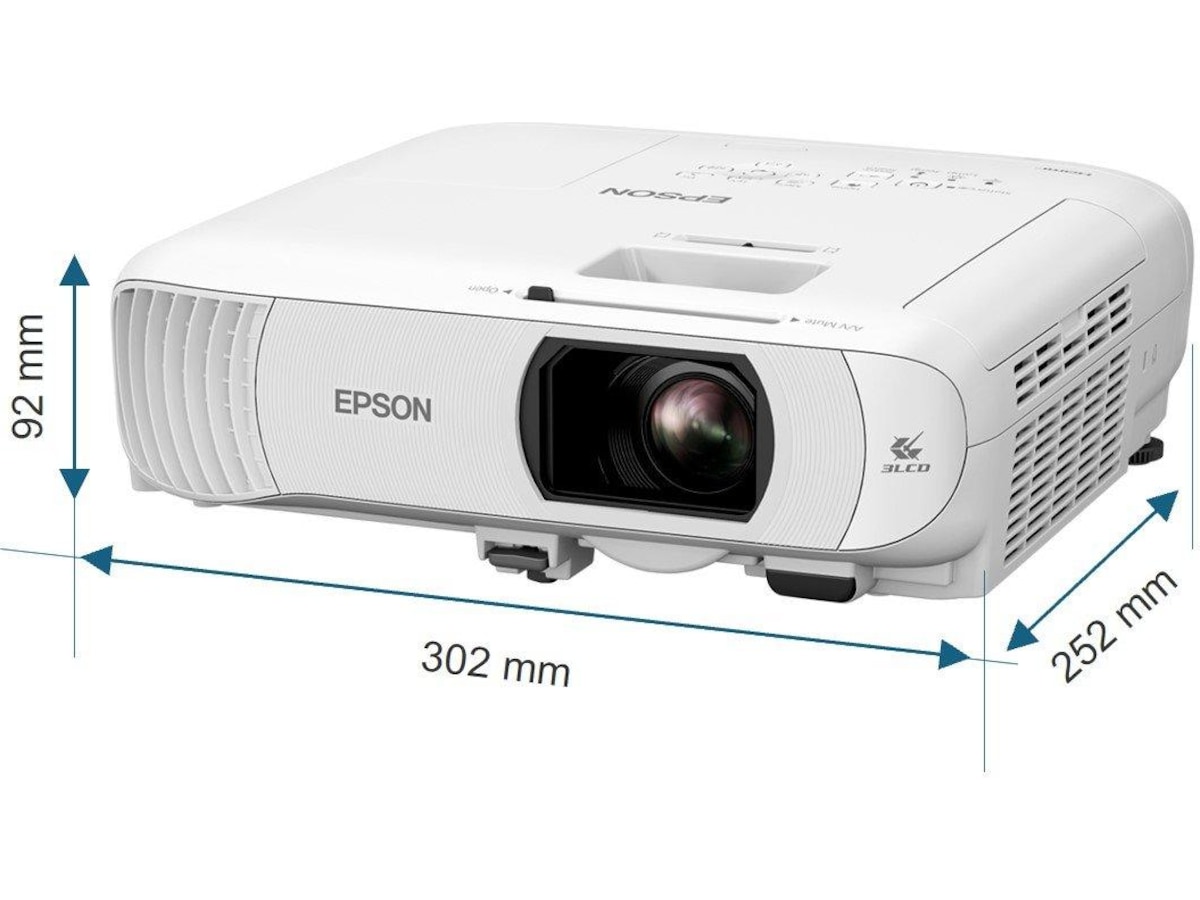 Epson TW-840 3LCD projektor (hvit) Projektorer