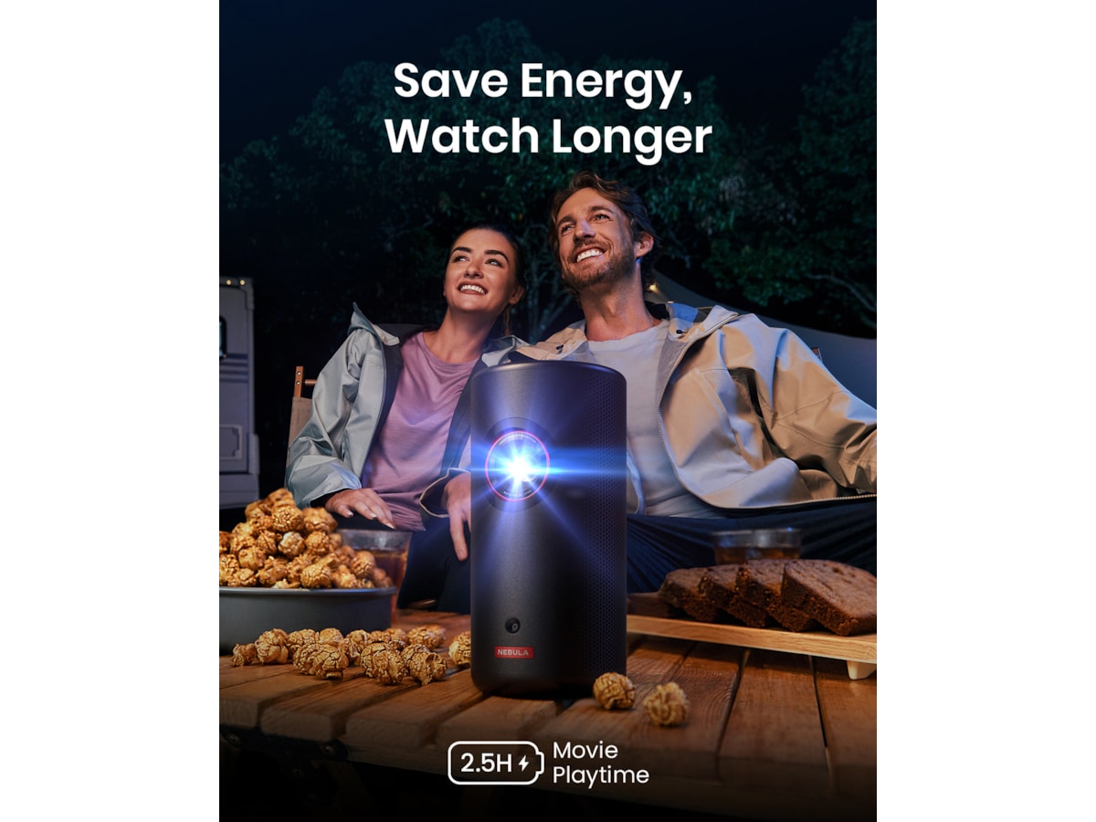 Anker Nebula Capsule 3 Laser Projektor (sort) Projektorer