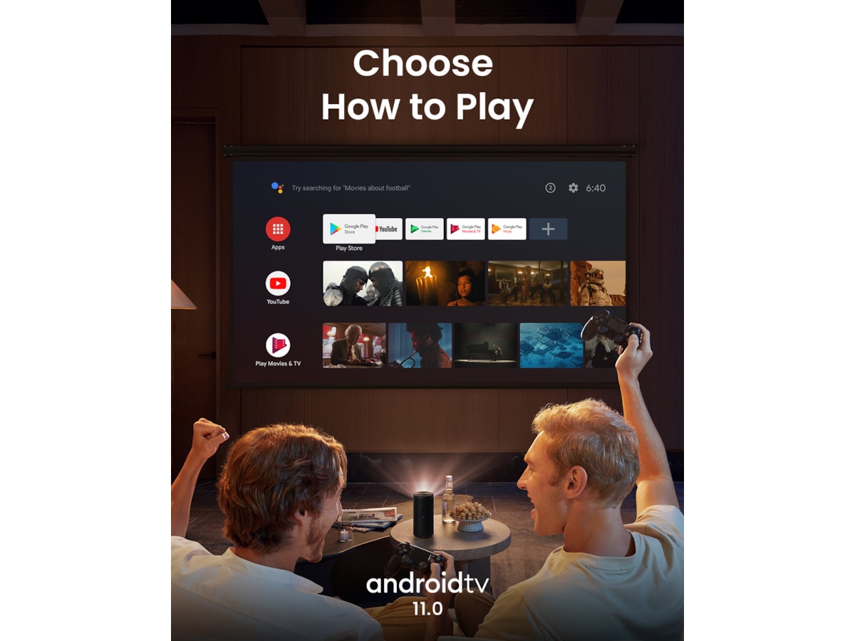 Anker Nebula Capsule 3 Laser Projektor (sort) Projektorer