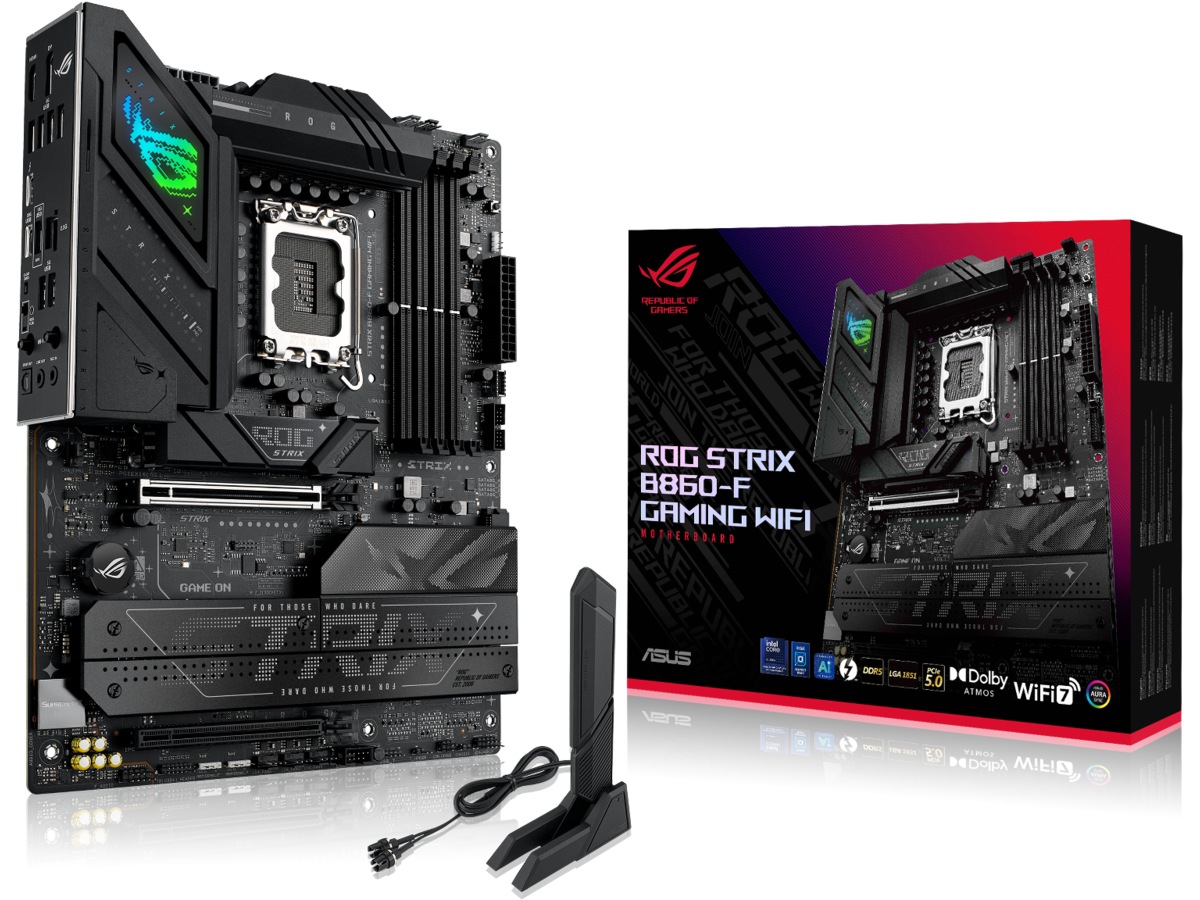ASUS ROG STRIX B860-F GAMING WIFI Hovedkort -B-Grade Demo hovedkort