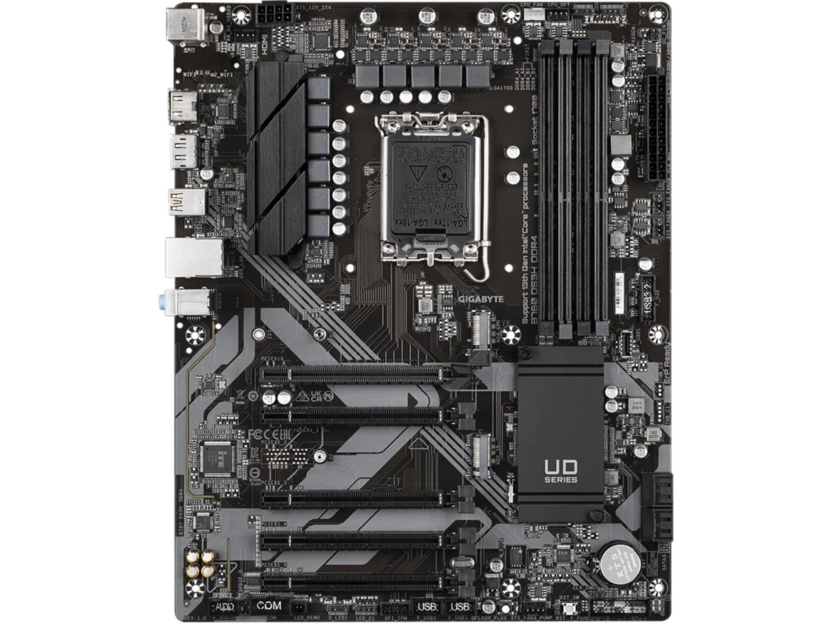 Gigabyte B760 DS3H DDR4 Hovedkort Intel Socket