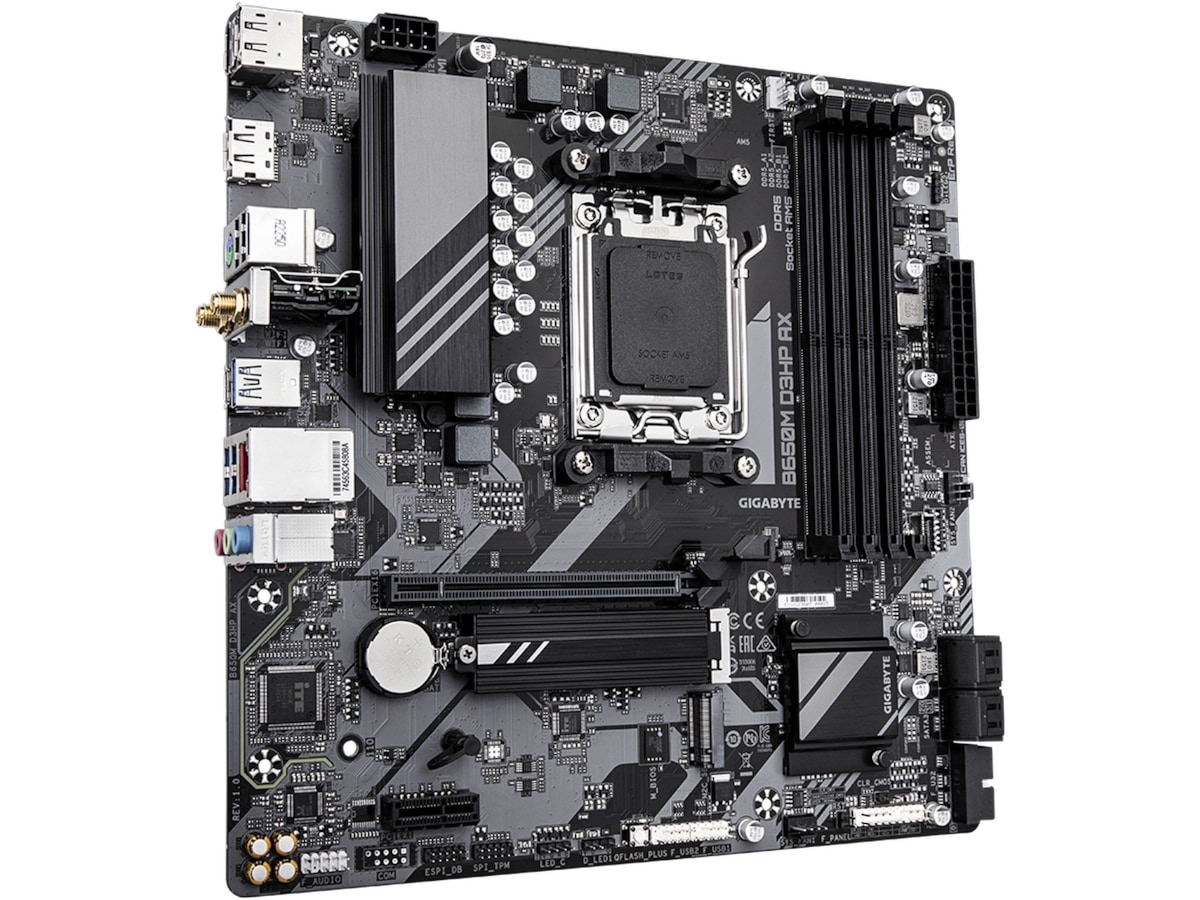 Gigabyte B650M D3HP AX Hovedkort AMD Socket