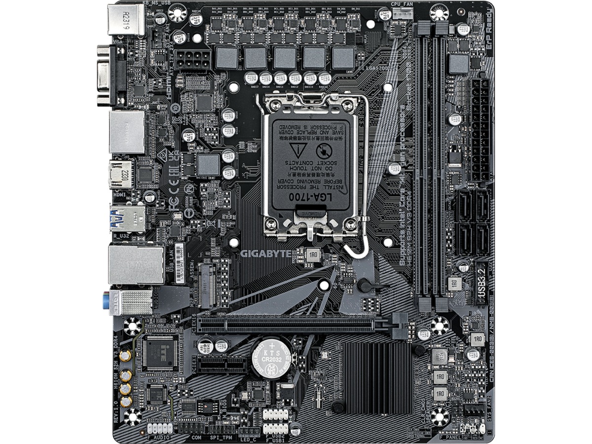 Gigabyte H610M S2H V3 DDR4 Hovedkort Intel Socket
