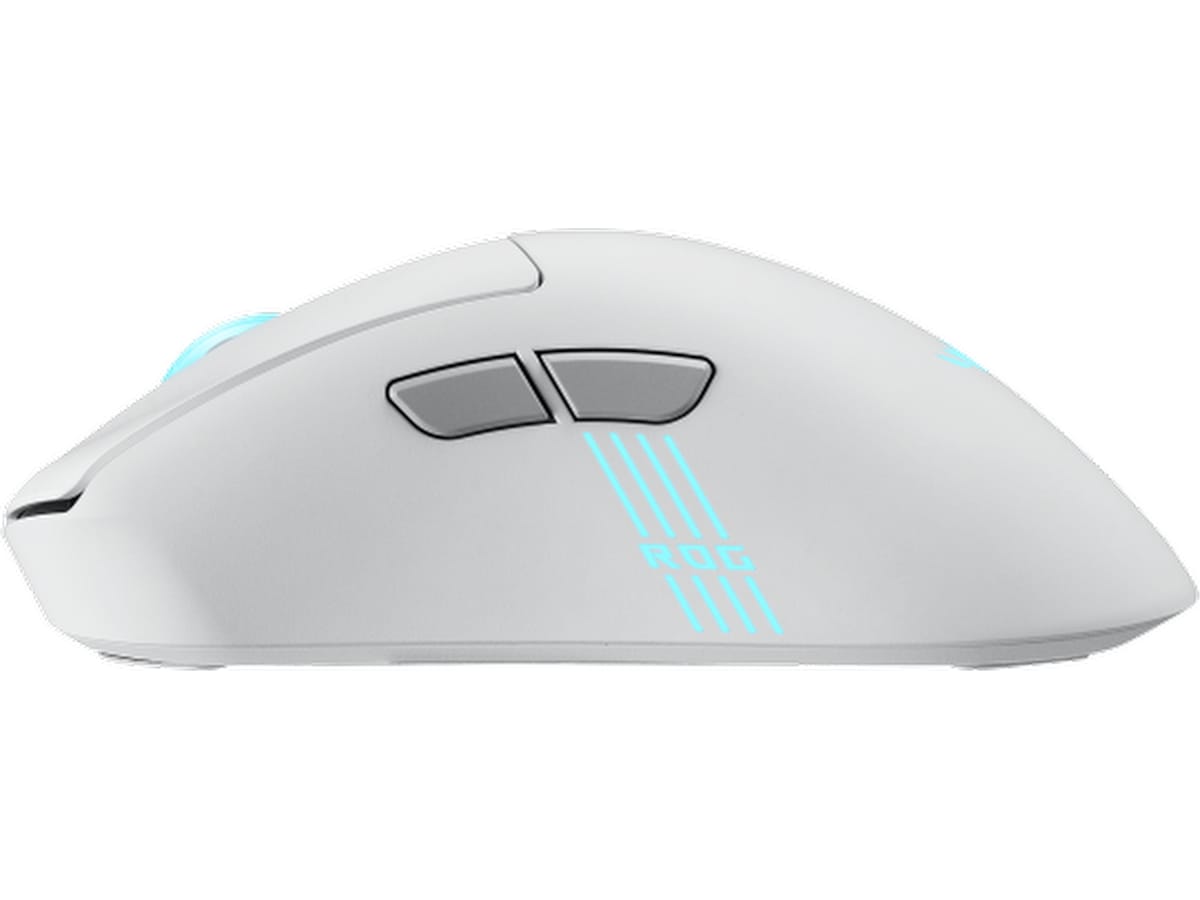 Asus ROG Keris II Origin Trådløs Gamingmus (hvit) Gamingmus