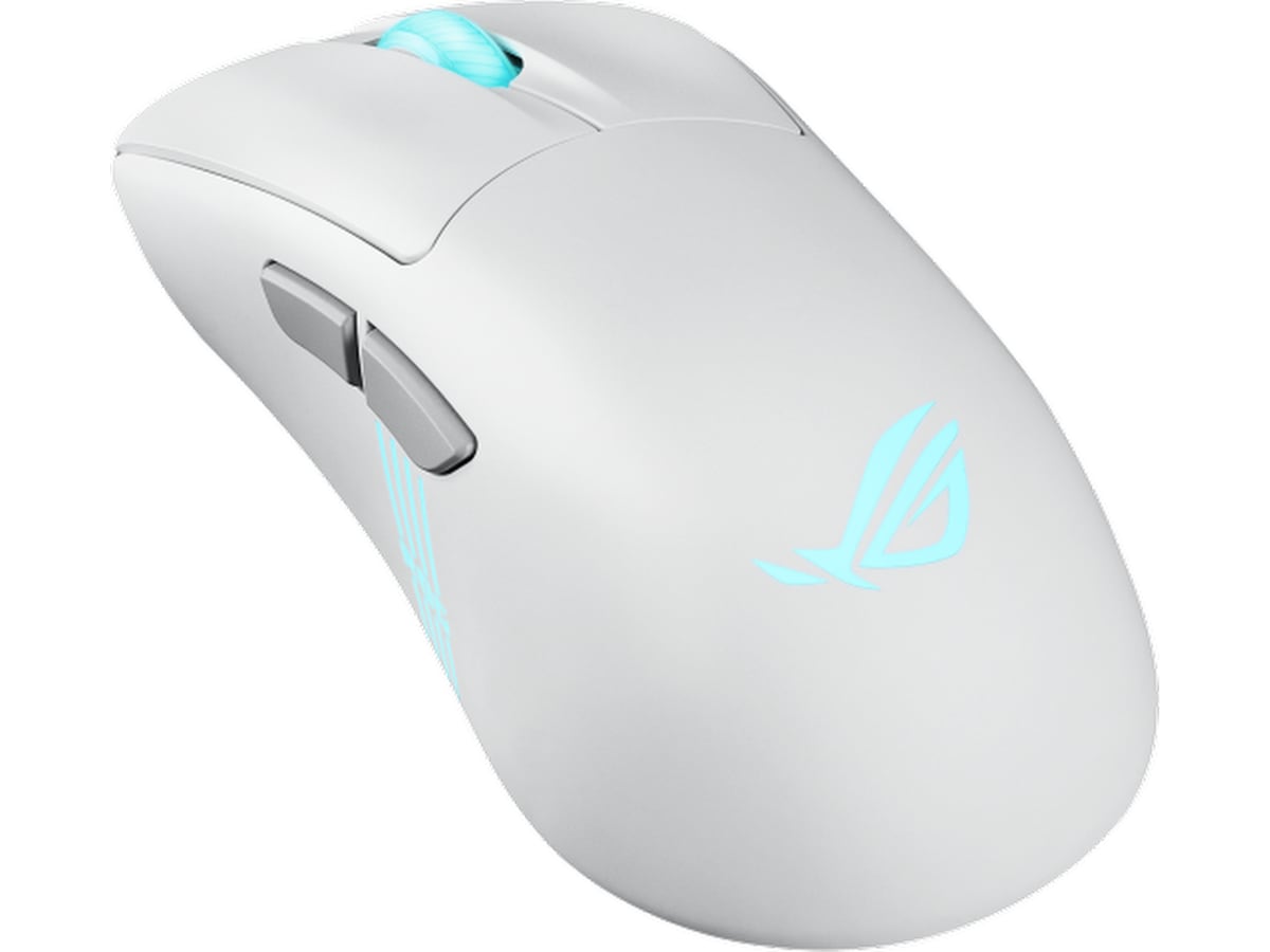 Asus ROG Keris II Origin Trådløs Gamingmus (hvit) Gamingmus