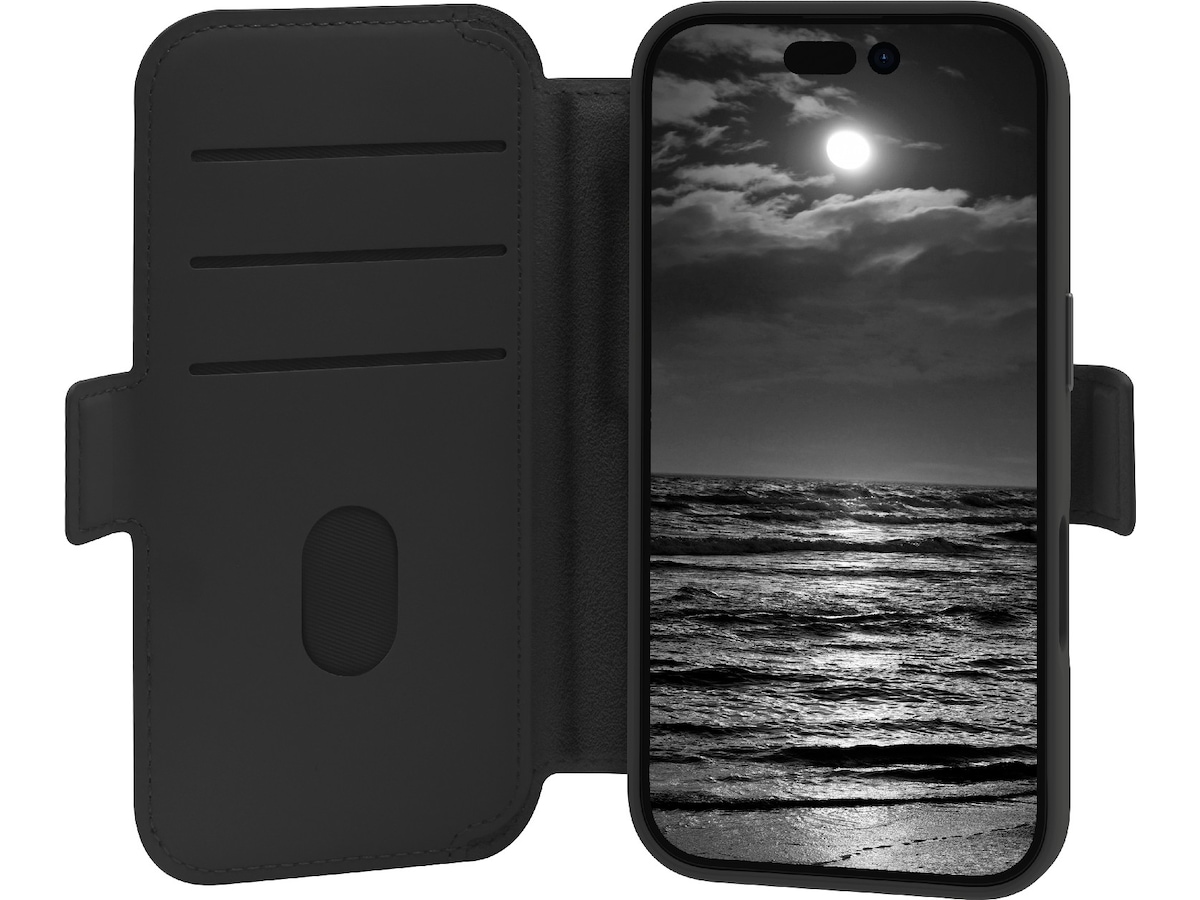 dbramante1928 iPhone 16 Lynge 2-i-1 Lommebokdeksel (midnight) Deksel til mobiltelefon