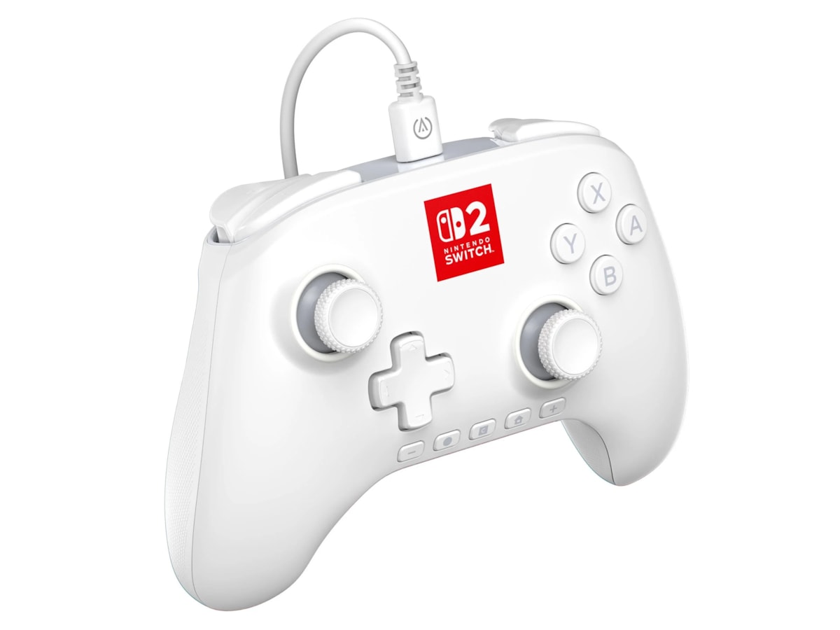 PowerA Advantage kontroller Nintento Switch 2 Lumectra White Tilbehør