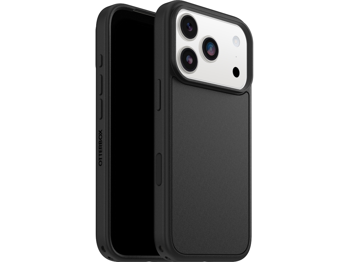 OtterBox iPhone 17 Pro Symmetry deksel - ProPack (sort) Deksel til mobiltelefon