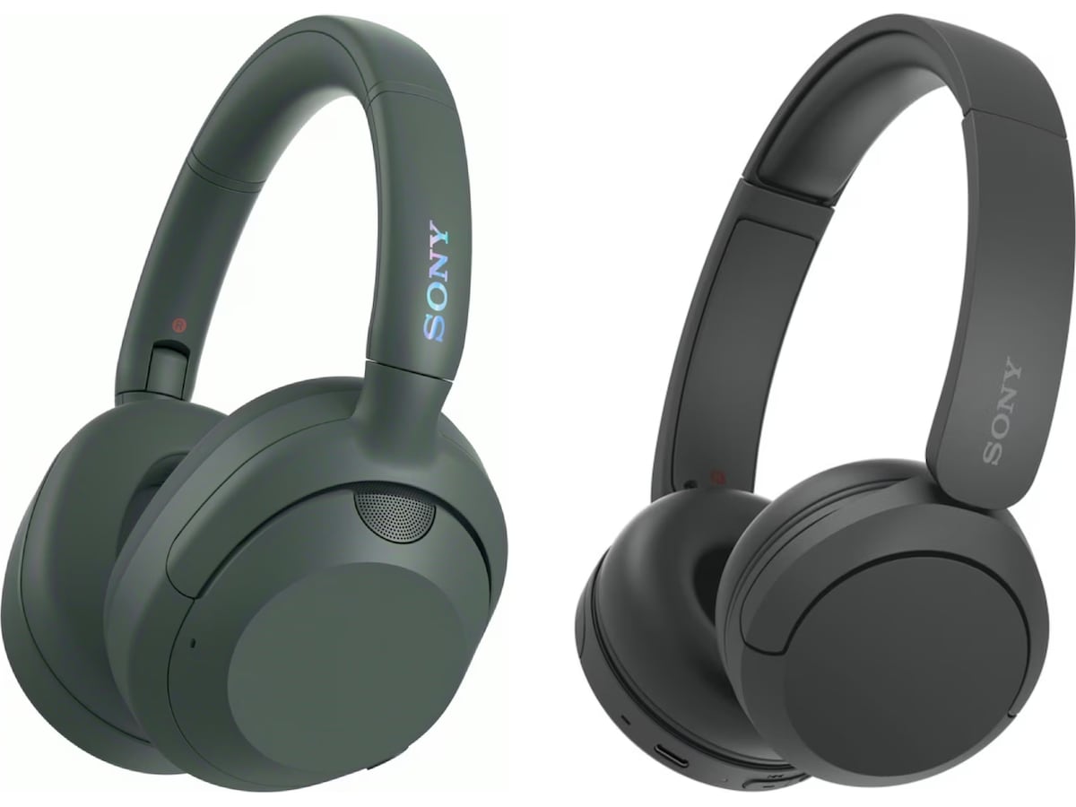 Sony ULT WEAR trådløse hodetelefoner Over-Ear med mic (skogsgrå) Hodetelefoner