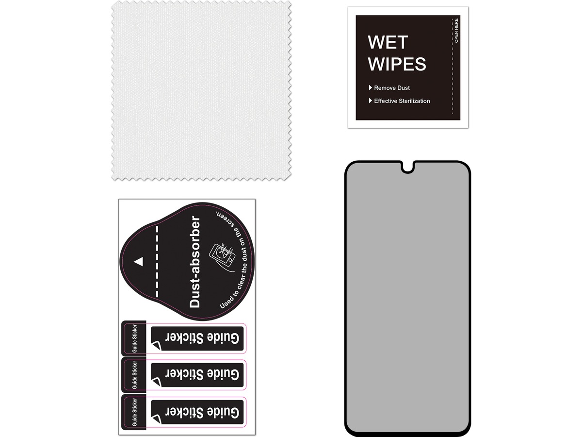 iiglo Galaxy A17 Privacy skjermbeskytter Skjermbeskyttelse