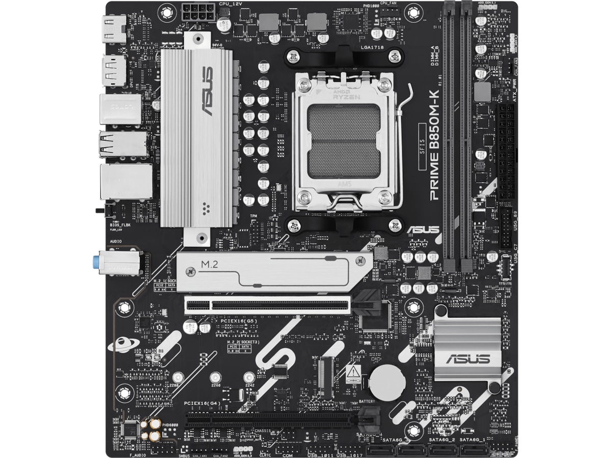 ASUS B850M-K PRIME D5 Hovedkort AMD Socket