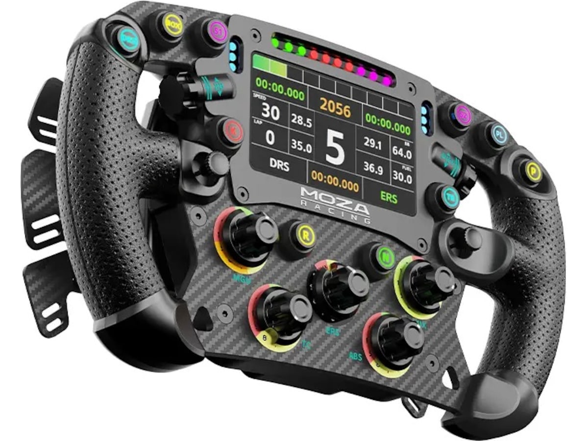 MOZA FSR2 Formula Wheel Ratt & pedaler