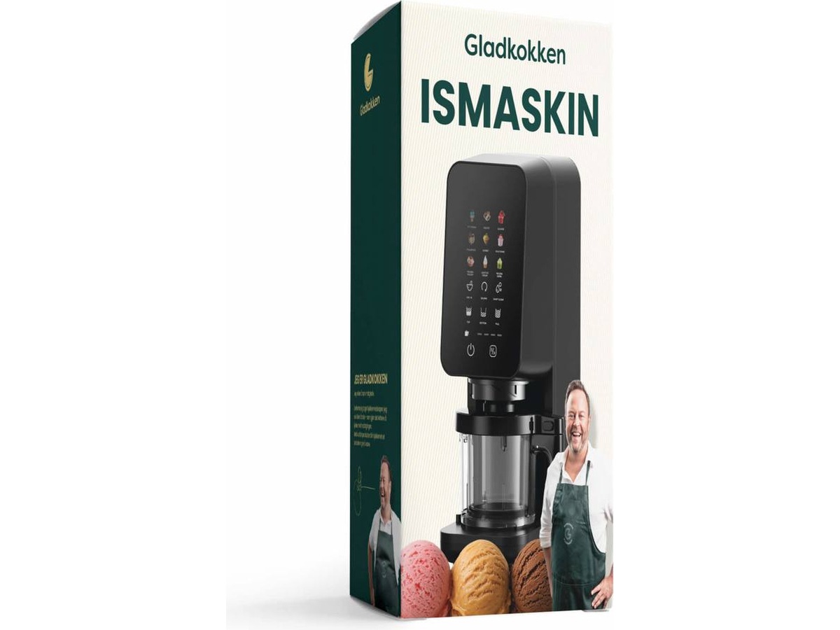 Gladkokken iskremmaskin Iskremmaskiner